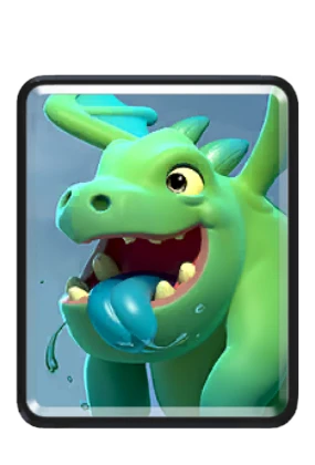 Baby Dragon card — Clash Royale