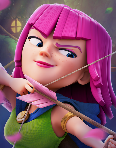 Archers troop — Clash Royale Merge Tactics