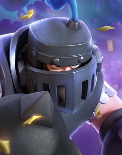 Mega Knight troop — Clash Royale Merge Tactics