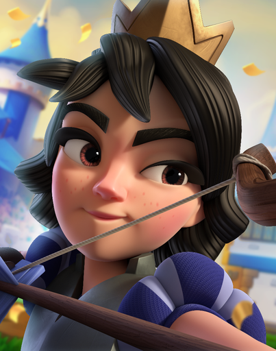 Princess troop — Clash Royale Merge Tactics