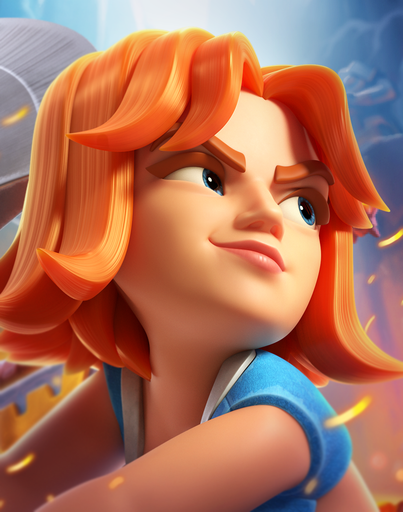 Valkyrie troop — Clash Royale Merge Tactics