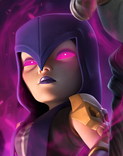 Witch troop — Clash Royale Merge Tactics