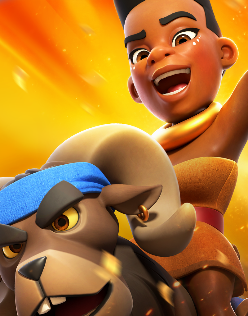 Ram Rider troop — Clash Royale Merge Tactics