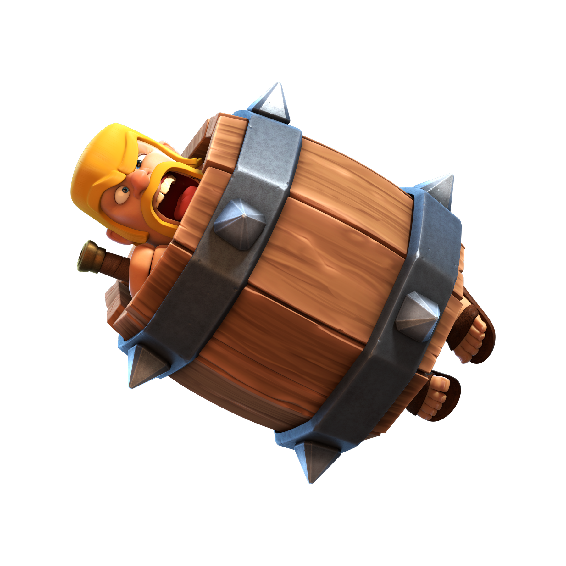Barbarian Barrel card — Clash Royale