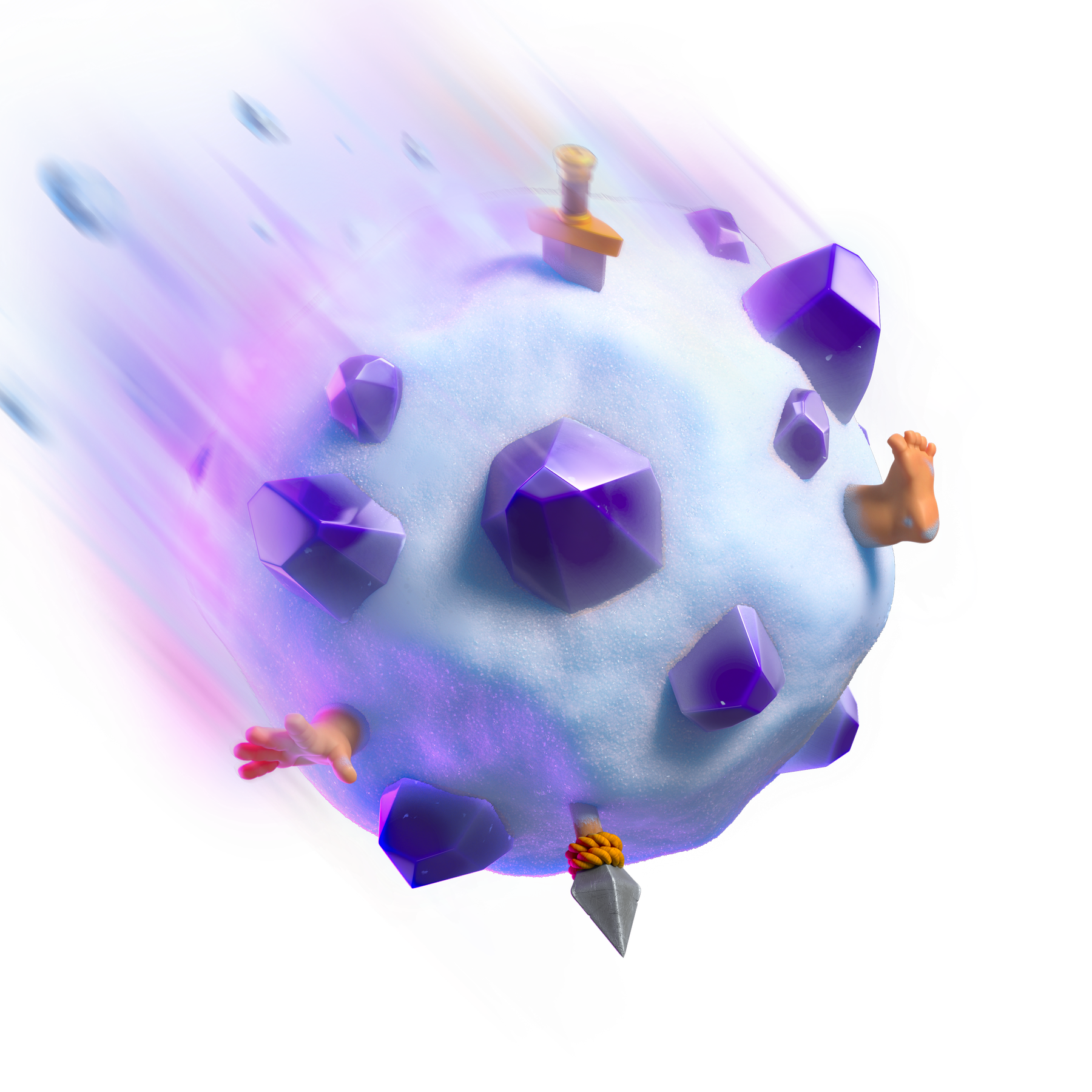 Giant Snowball card — Clash Royale