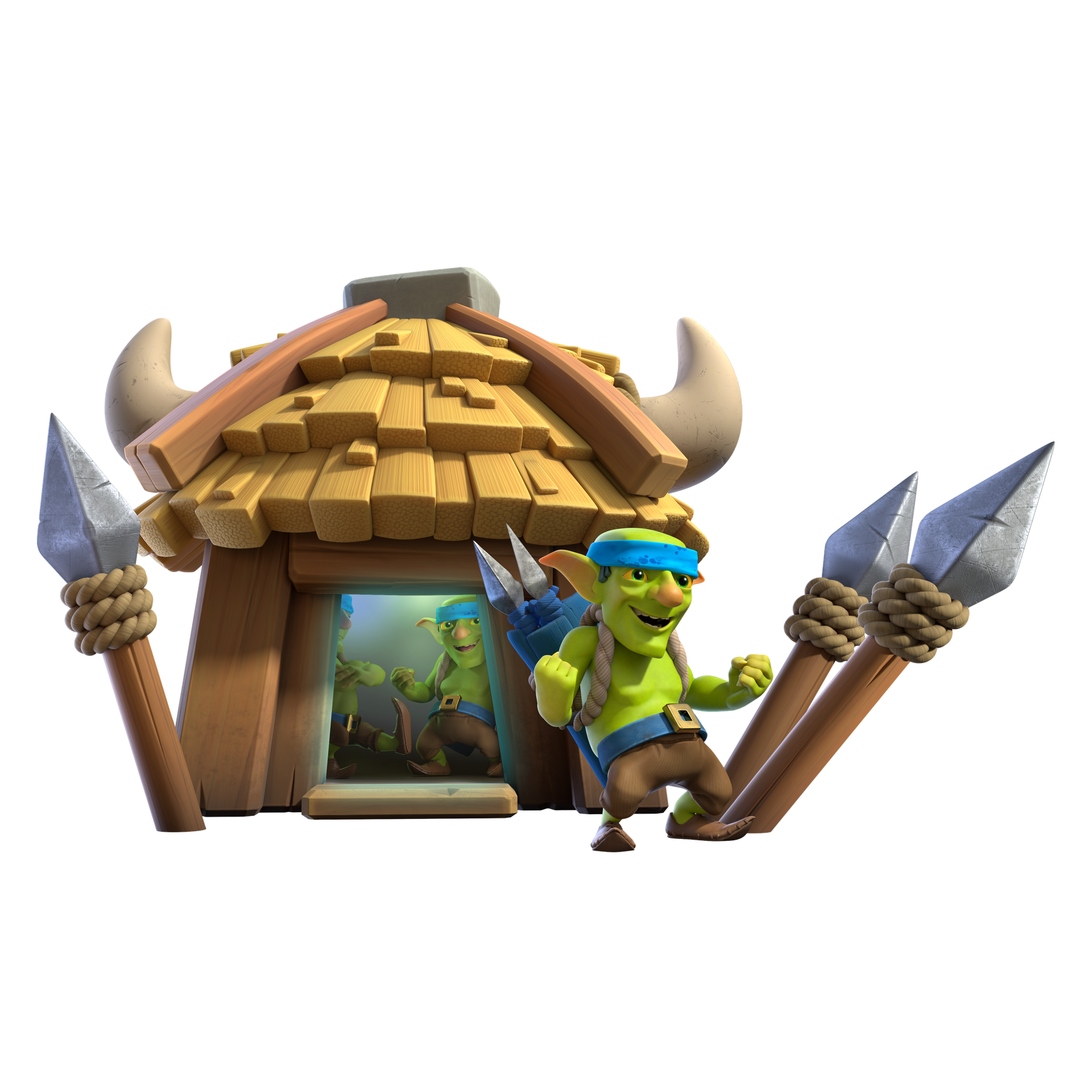 Goblin Hut card — Clash Royale