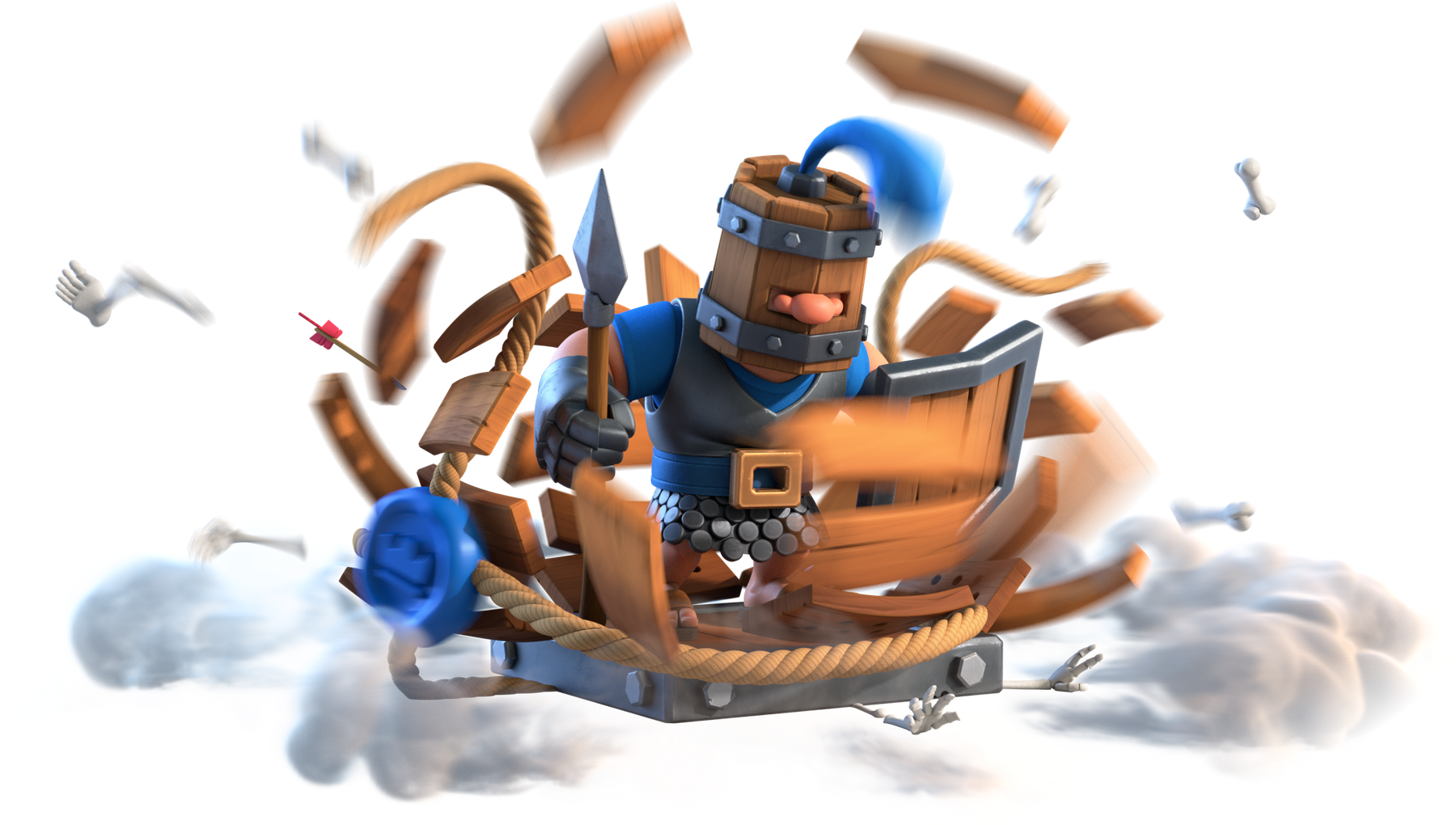 Royal Delivery card — Clash Royale